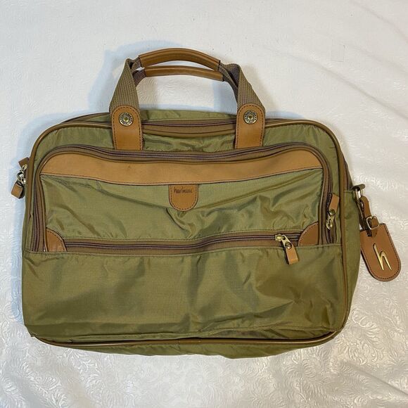 Hartmann Briefcase Ballistic Nylon Leather NO SHOULDER STRAP - Picture 1 of 16